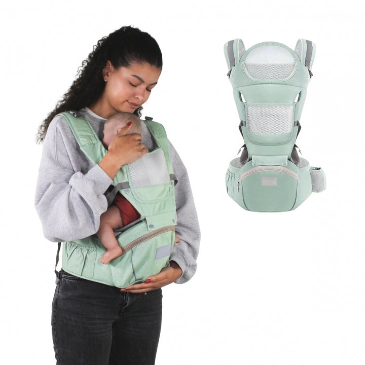 Porte-bébé ergonomique pour nouveau-né de 0 à 24 mois, tabouret 3D Porte-bébé ergonomique pour nouveau-né de 0 à 24 mois, tabouret 3D