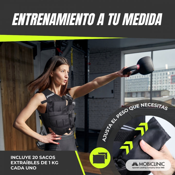 ZELUS Gilet lesté, 2,7 kg/3,6 kg/5,4 kg/7,3 kg/9,1 kg/11,3 kg/13,6 kg avec bande réfléchissante pour entraînement, musculation, course, fitness, renforcement musculaire, perte de poids, haltérophilie ZELUS Gilet lesté, 2,7 kg/3,6 kg/5,4 kg/7,3 kg/9,1 kg/11,3 kg/13,6 kg avec bande réfléchissante pour entraînement, musculation, course, fitness, renforcement musculaire, perte de poids, haltérophilie