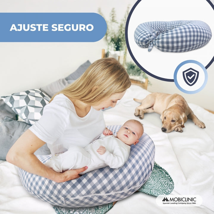 Cuscino Allattamento Mobiclinic Aura 180 Cm - 3 In 1 Per Gravidanza E Allattamento - Foto 12