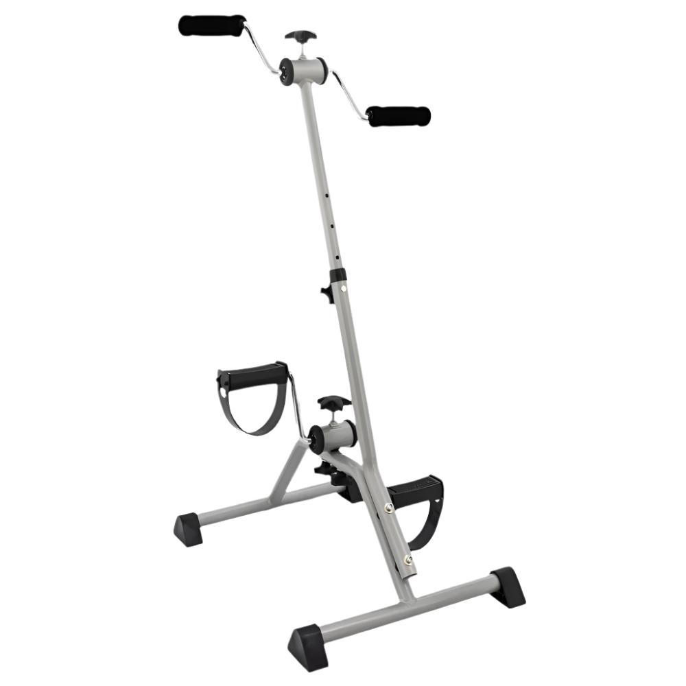 Pédalier D'appartement Mini Vélo HOMCOM - Résistance Réglable, écran LCD, Réglable En Hauteur/largeur, Max 120kg